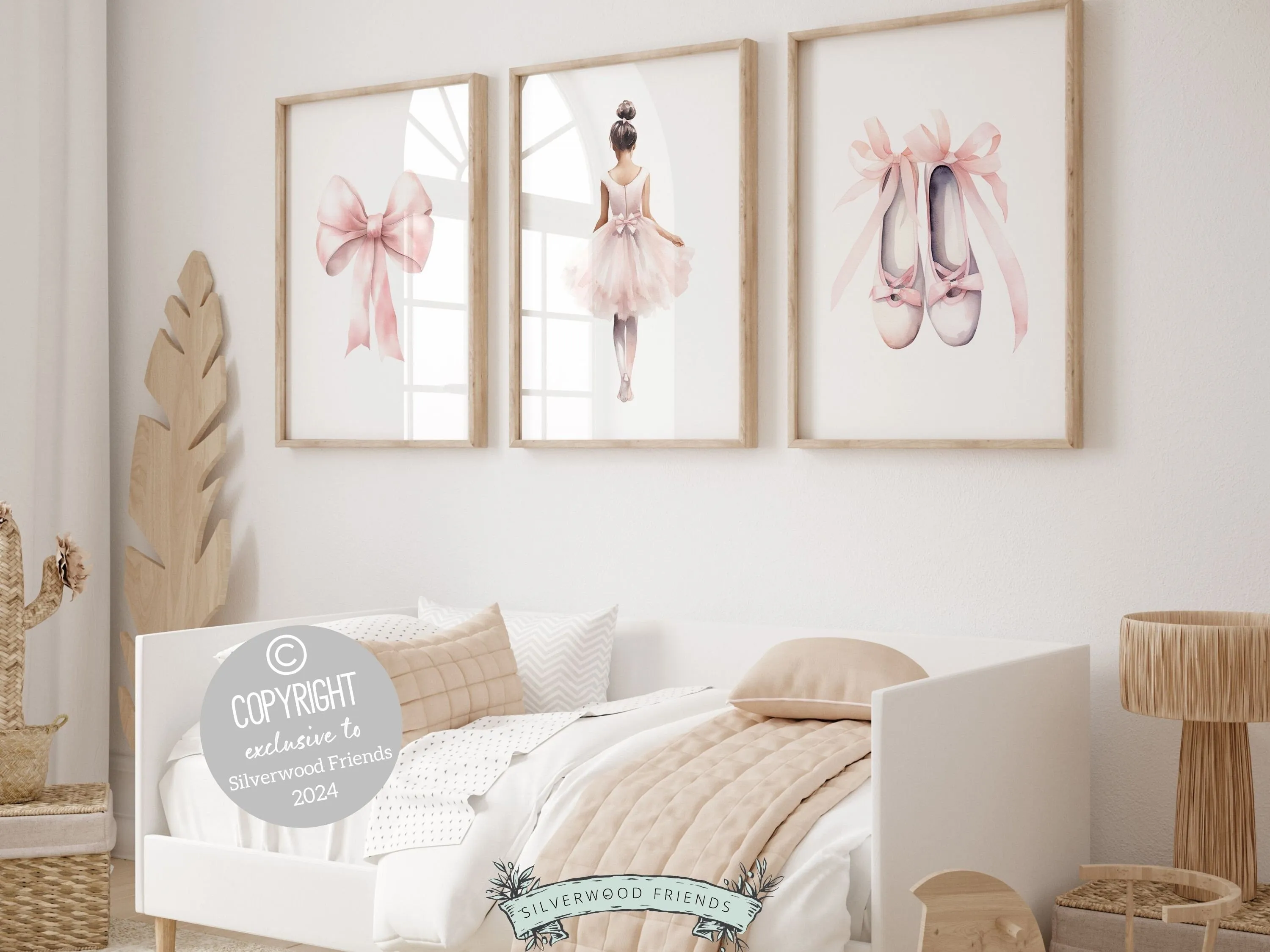 Ballet Nursery Prints - Set 8
