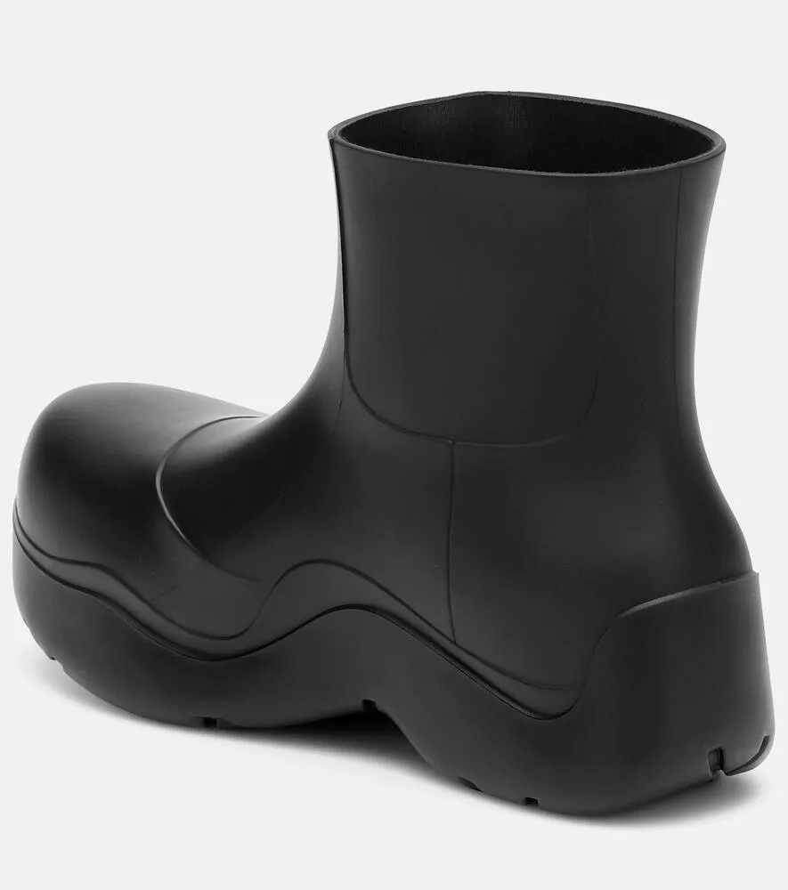 Bottega Veneta Puddle rubber ankle boots
