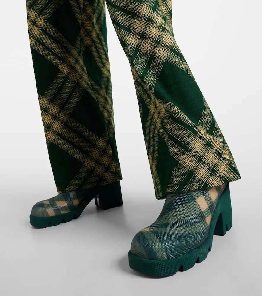 Burberry Burberry Check 65 ankle boots