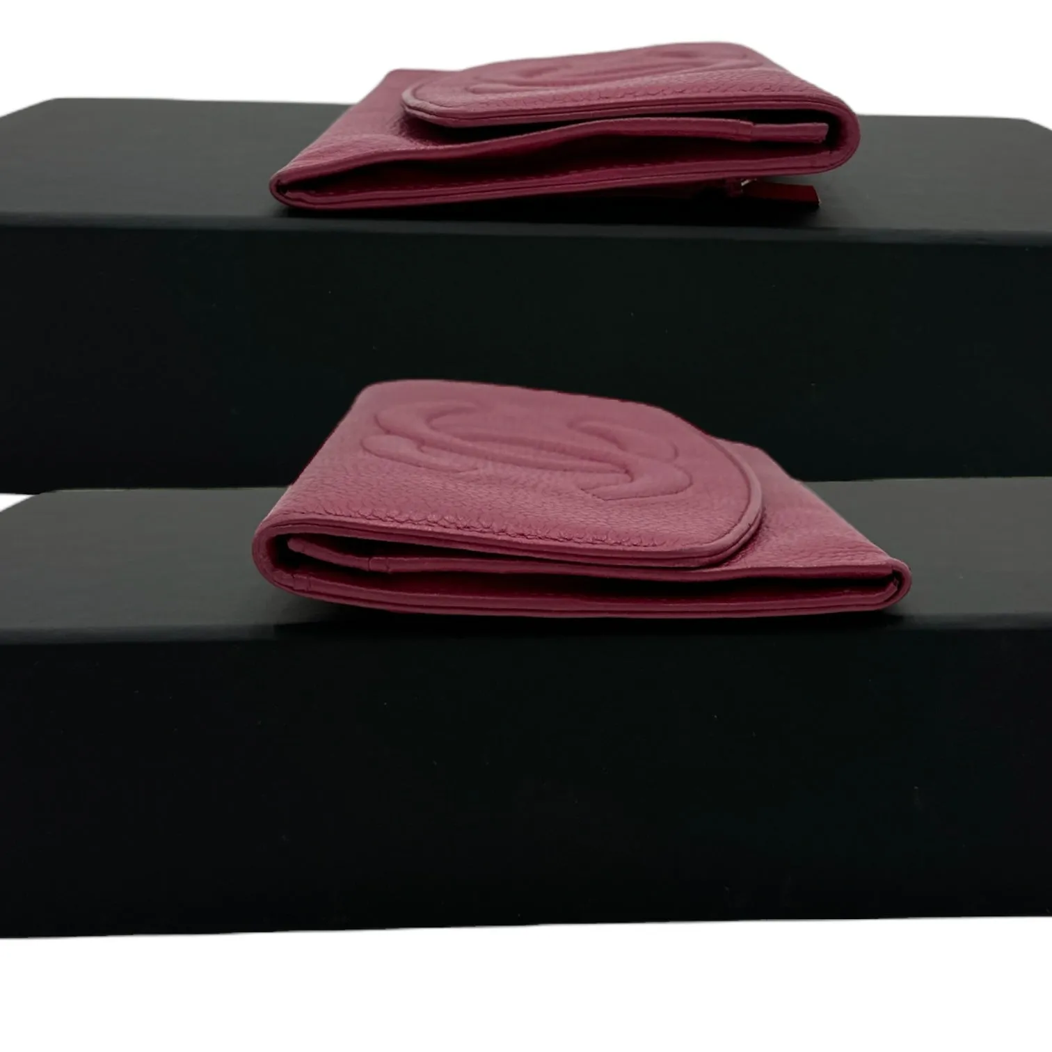 CHANEL Caviar Timeless Compact Wallet