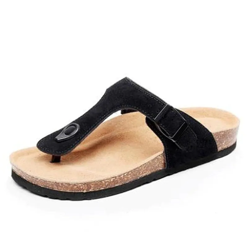 Cuzcare Best Walking Orthopedic Sandals For Women Basic Nonslip Flip-flops
