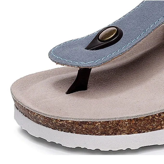 Cuzcare Best Walking Orthopedic Sandals For Women Basic Nonslip Flip-flops