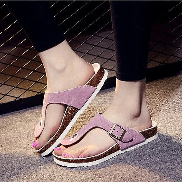 Cuzcare Best Walking Orthopedic Sandals For Women Basic Nonslip Flip-flops