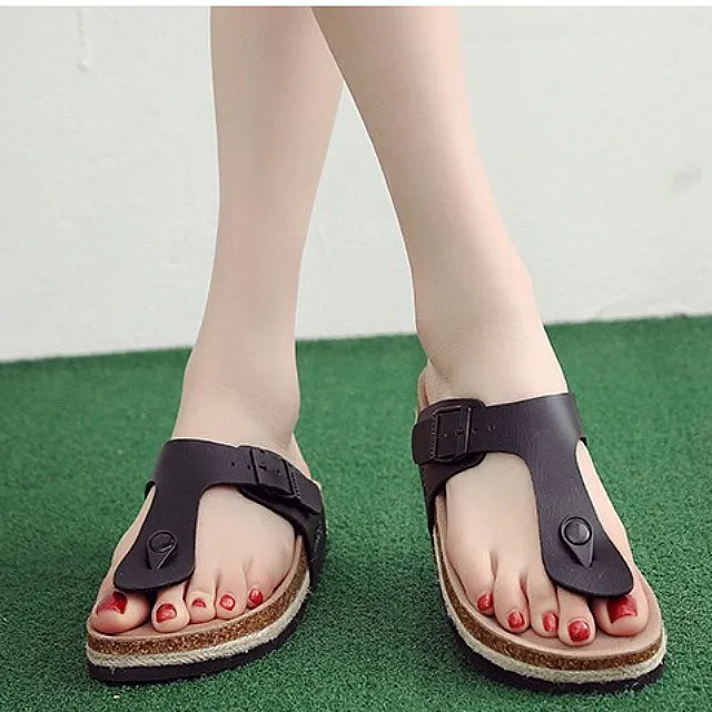Cuzcare Best Walking Orthopedic Sandals For Women Basic Nonslip Flip-flops