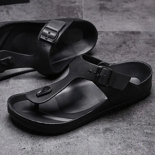 Cuzcare Women Leisure Orthopedic Sandals Adjustable Thong Flip-flops