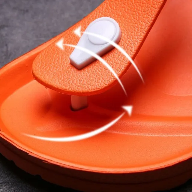 Cuzcare Women Leisure Orthopedic Sandals Adjustable Thong Flip-flops