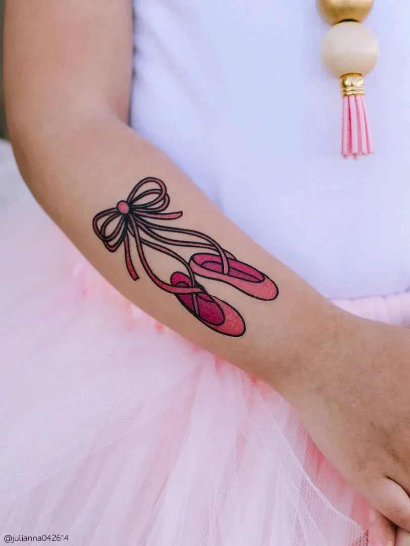 Ducky Street Pointe Temporary Tattoos