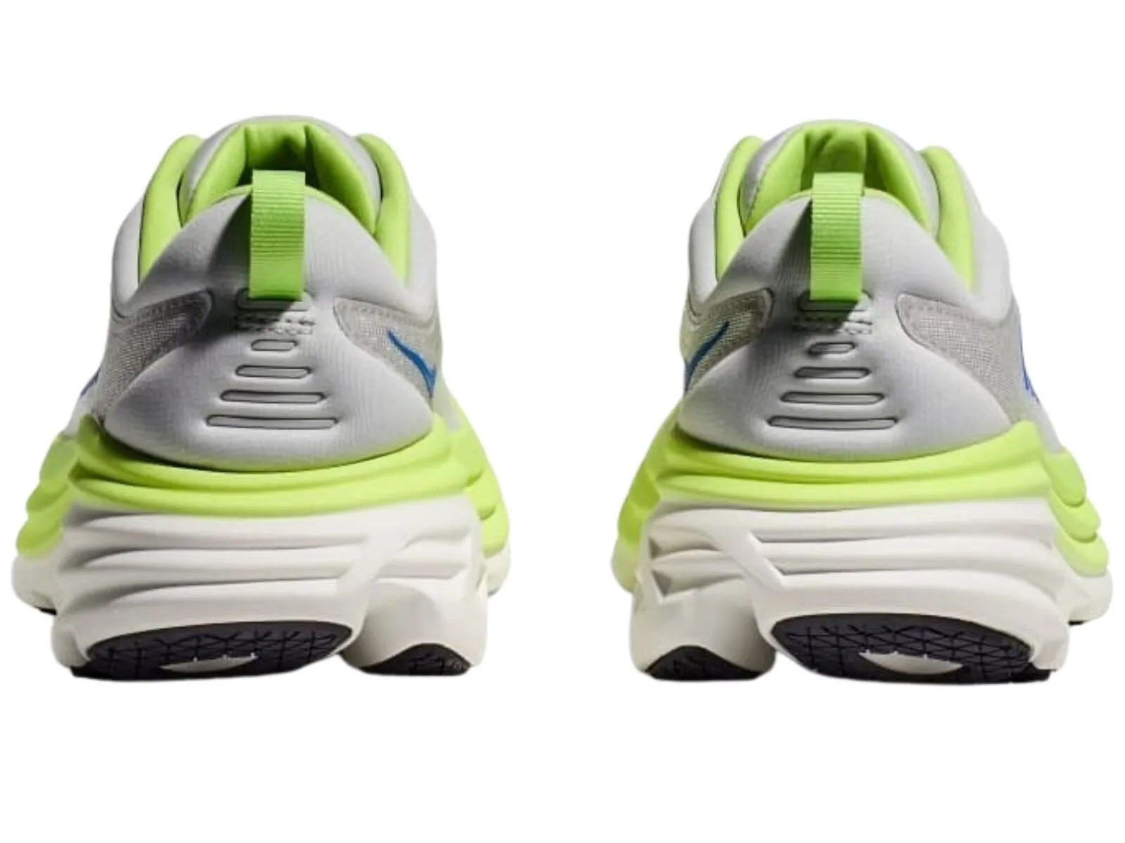 Hoka Bondi 8 Mens Running Shoes in Stardust / Lettuce (2023) - US 11.5