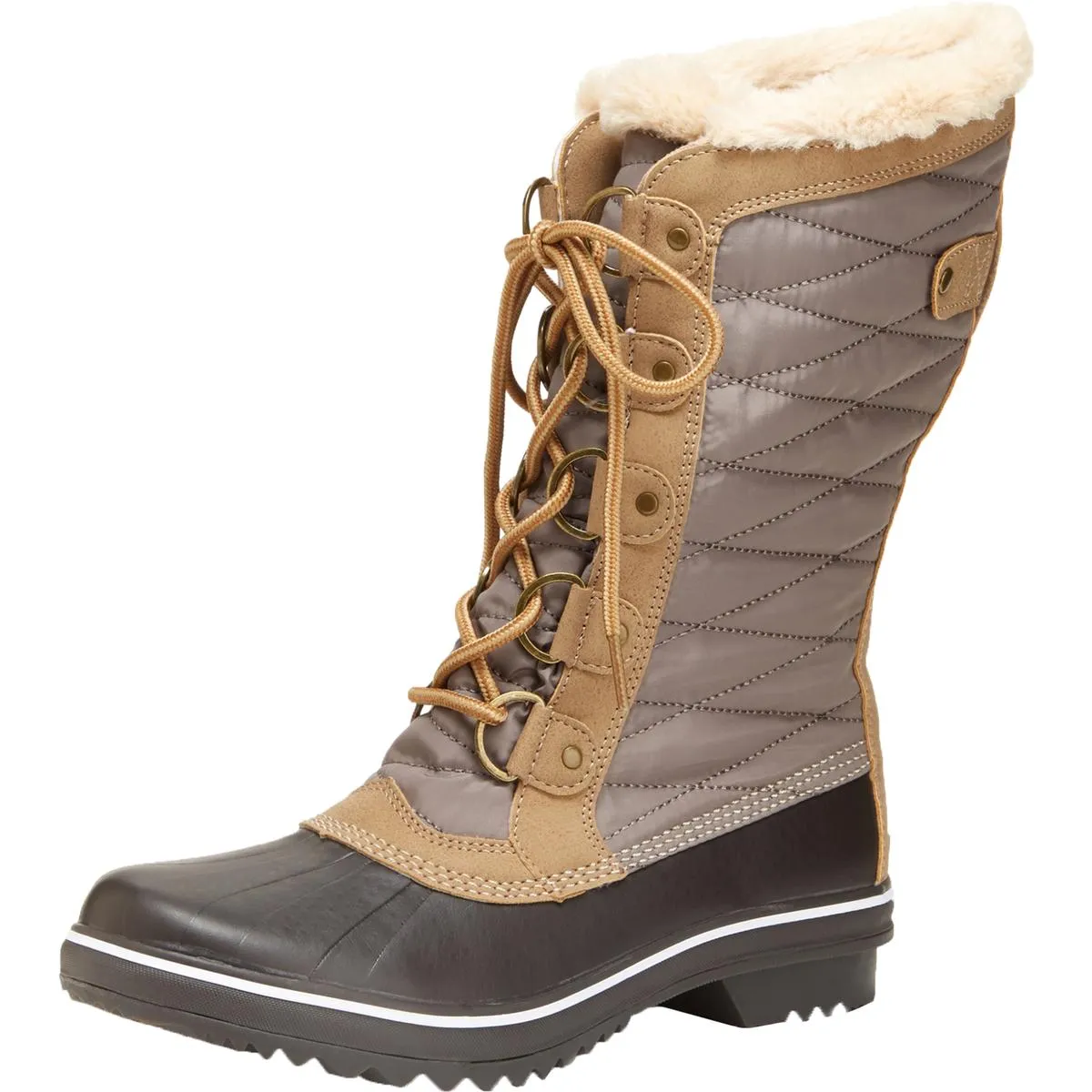 JBU by Jambu Womens Lorna Encore Quilted Snow Winter Boots