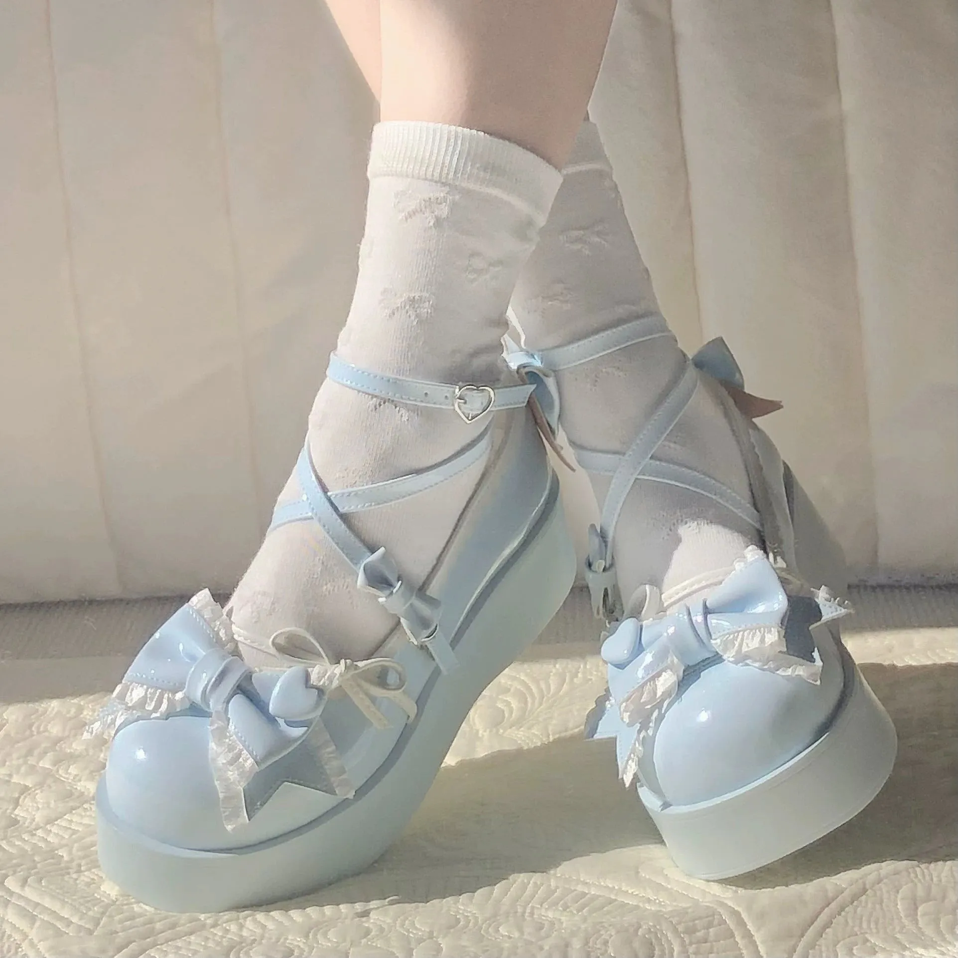 Kawaii Japanese Sweet Thick-soled Lolita Shoes