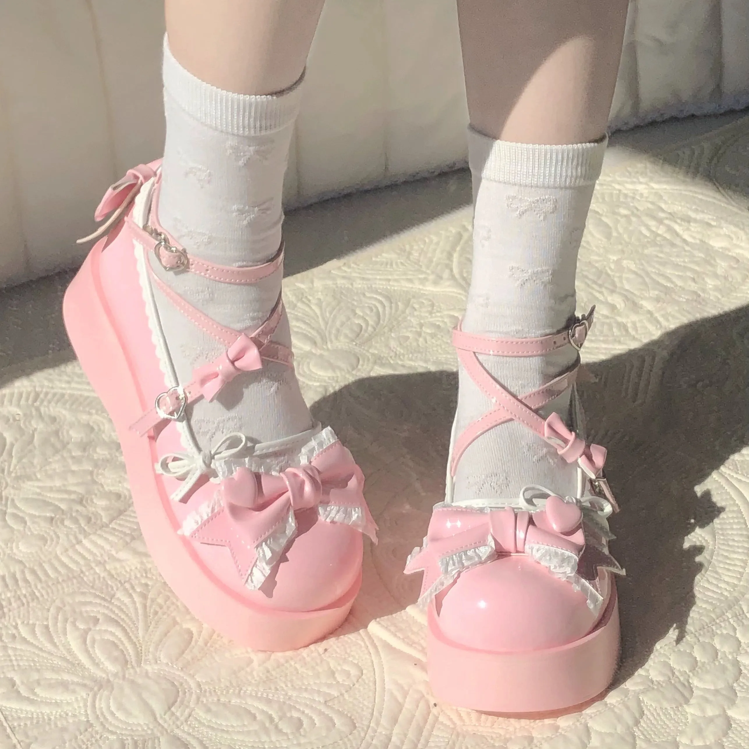 Kawaii Japanese Sweet Thick-soled Lolita Shoes