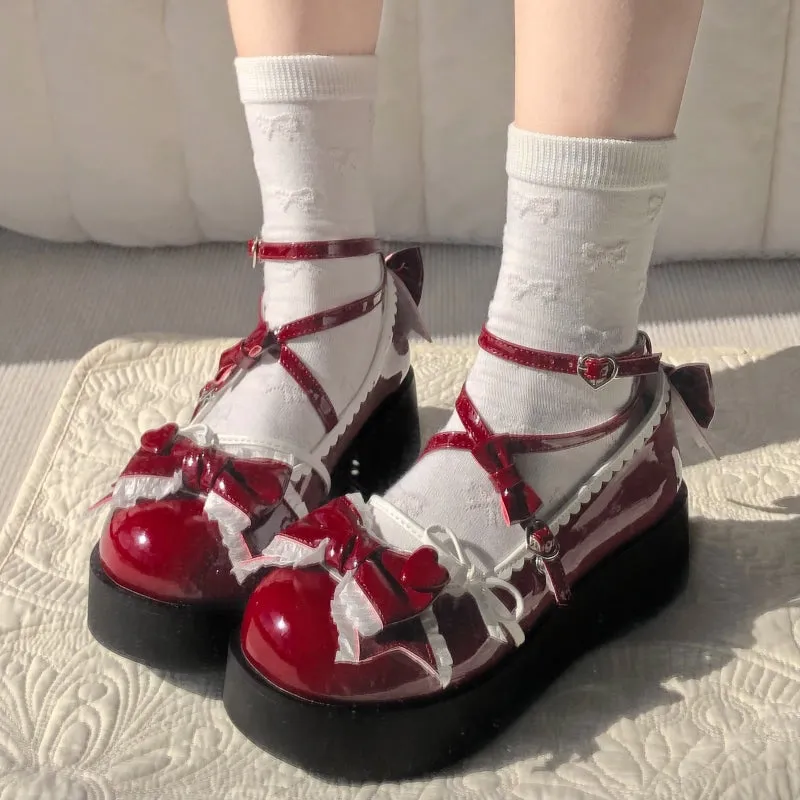 Kawaii Japanese Sweet Thick-soled Lolita Shoes