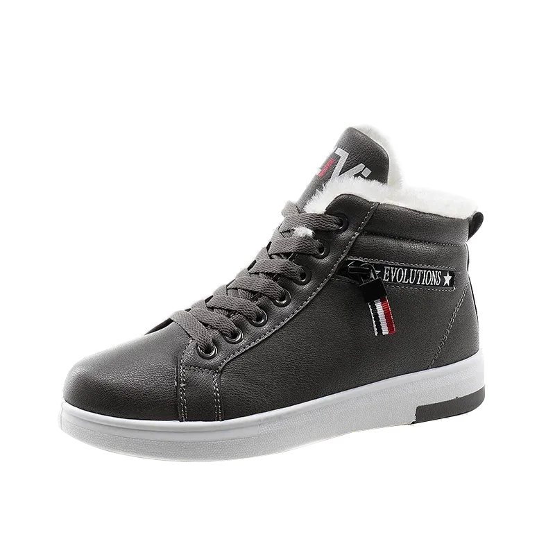 New Lace Up Women Sneakers Snow Ankle Boots