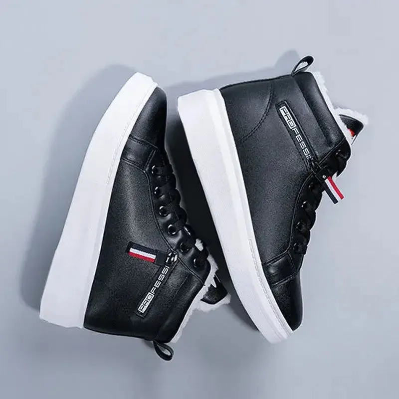 New Lace Up Women Sneakers Snow Ankle Boots